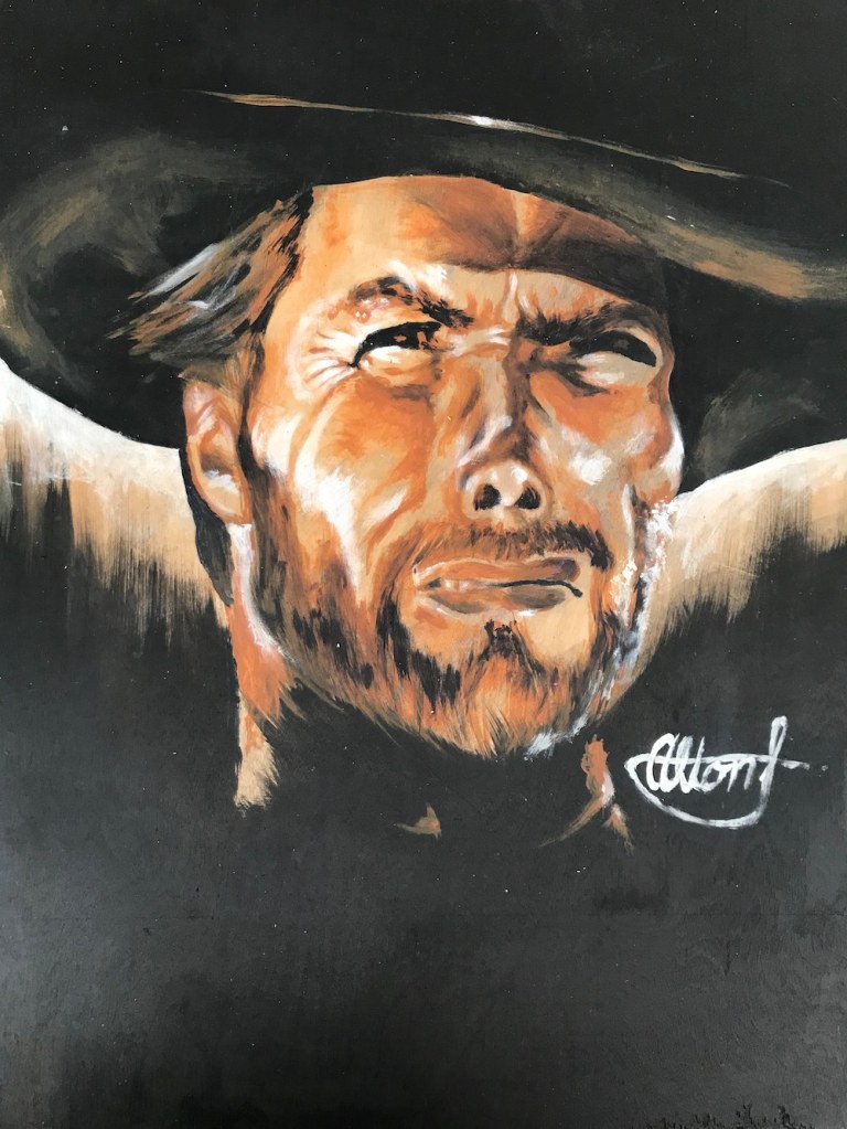 Clint Eastwood 17x13 -  $150