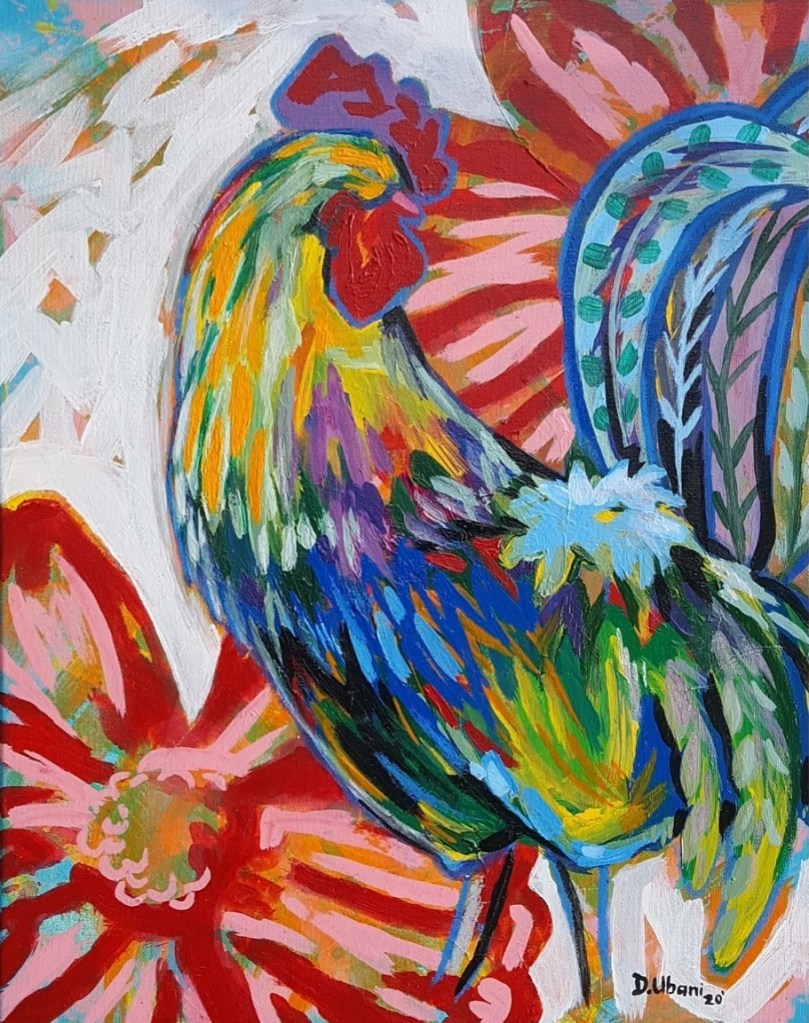 Flaunt 2020 16x20 (Canvas Board) - $400