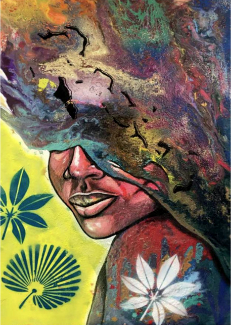 Melting Pot 2ftx3ft 2019 - $2,100