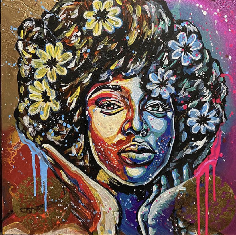 Passion Fruit 2  24inx24in 2019 - $1100